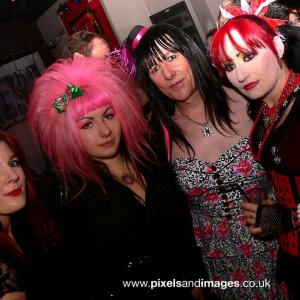 Zombie Club, with louise and dotty (i'm the pink one) by PAI.