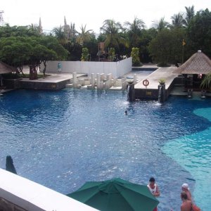 our pool at the resort