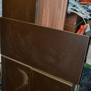 Chocolate Oak Board I am using for my Racking System.