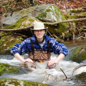 Chad, cooling down in Hellbender Central