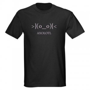 Axolotl shirt we designed