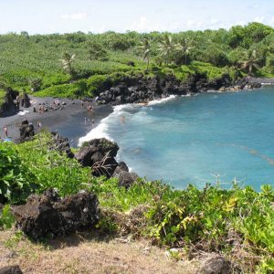 Black Sand beach (Maui)