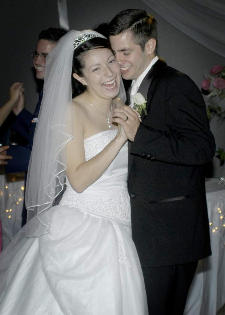 9-20-03. My wedding night!