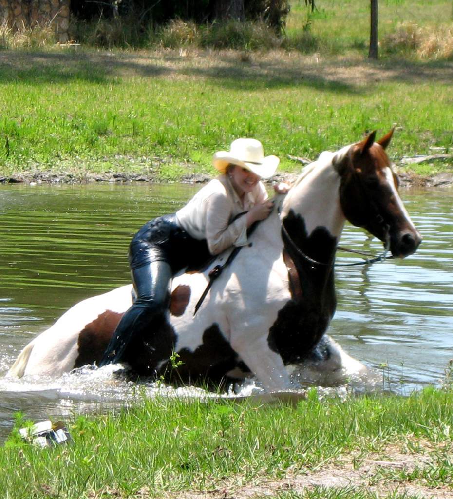 Back home in FL hangin' out at the ranch.