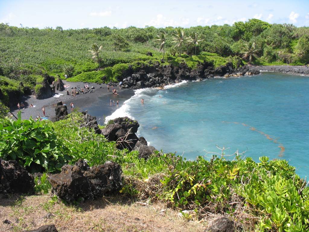 Black Sand beach (Maui)