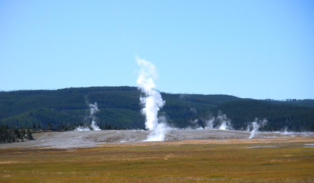 Geyser field