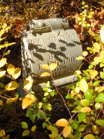 Icy Childers, Hargis Cemetery, Alexander Co. Illinois