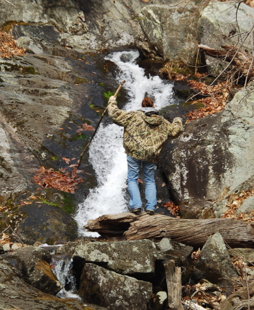 Jessica, conducting the symphony of nature.