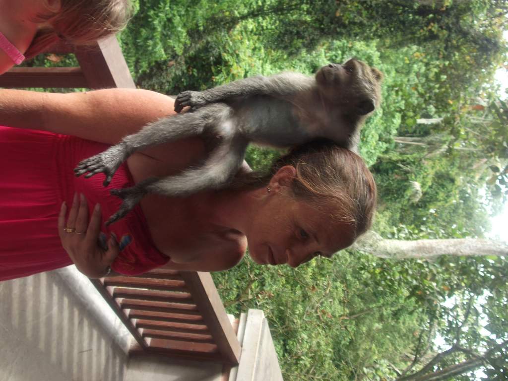 me at monkey forest