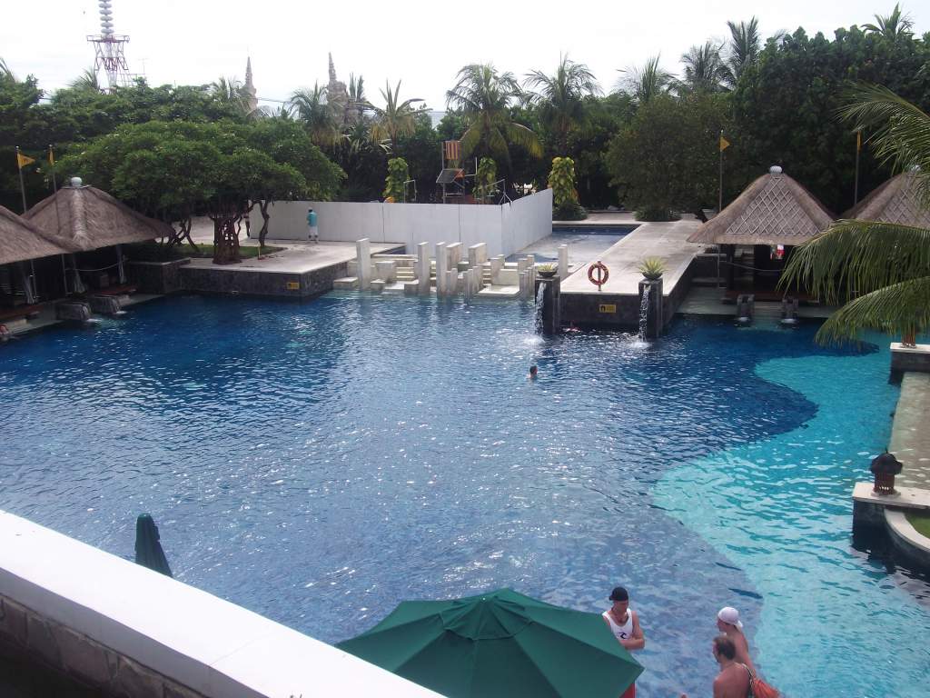 our pool at the resort