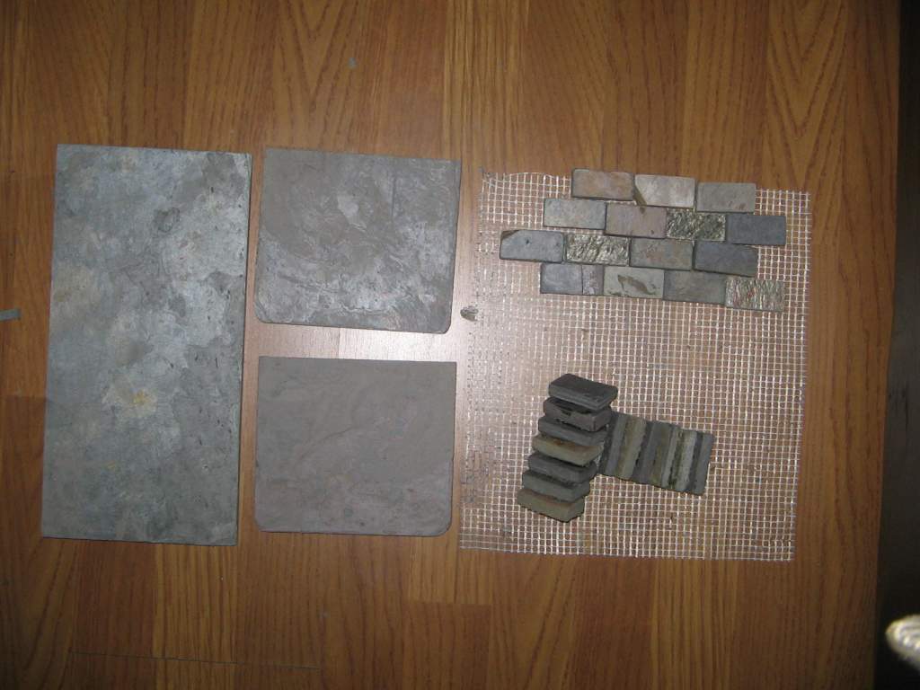 some of the tiles