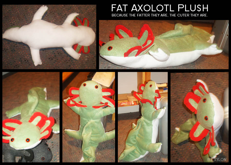 giant axolotl plush