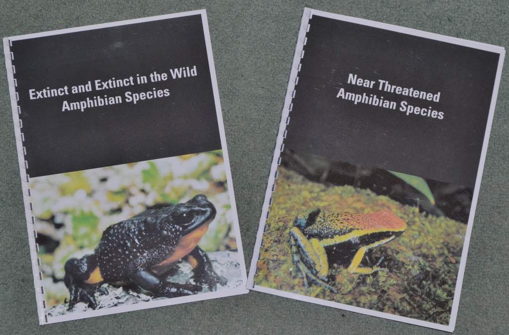 Threatened Amphibians of the World by the Global Amphibian Assessment (GAA)