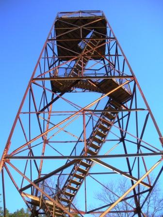 Trigg Tower, an old fire spotting tower